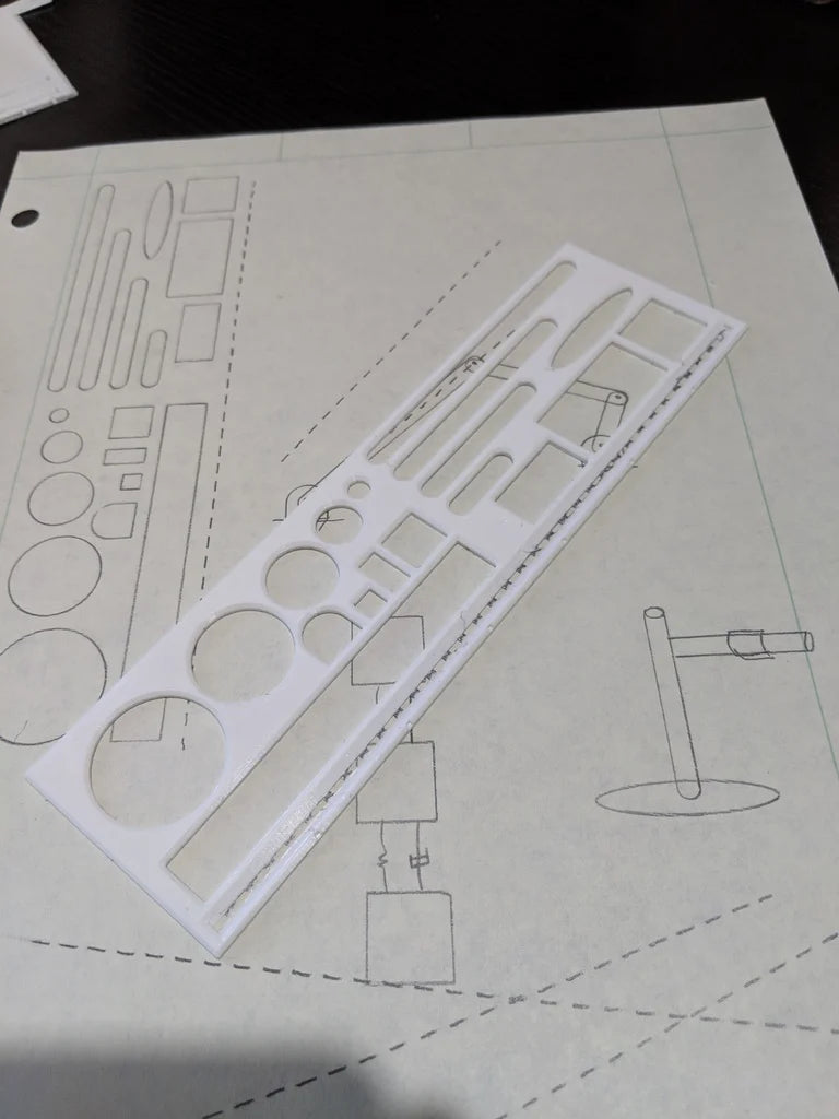 Engineering Ruler – Precision Drawing & Design Tool