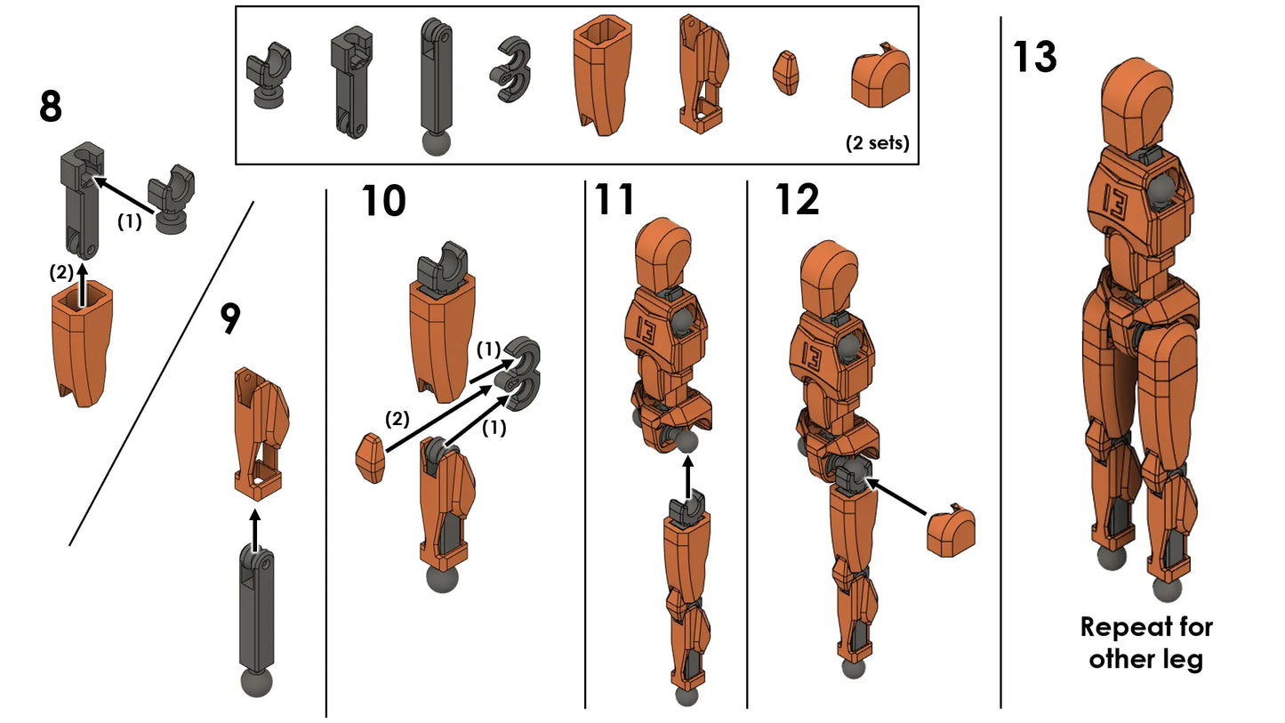 Dummy 13 – Poseable STEAM Learning Figure