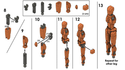 Dummy 13 – Poseable STEAM Learning Figure